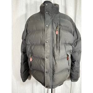 Timberland Quilted Down Puffer Jacket Heavy Coat XL Men's